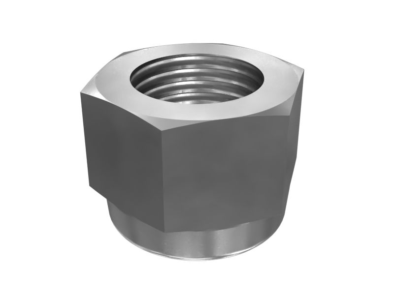 2F-8616: dado di bloccaggio esagonale da 3/8''-24