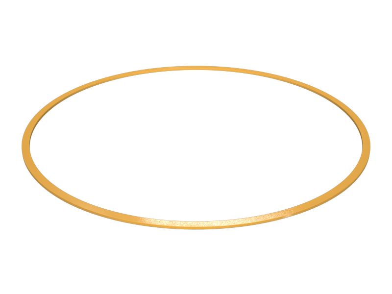 Резиновое опорное кольцо внутреннего диаметра 199,52 мм