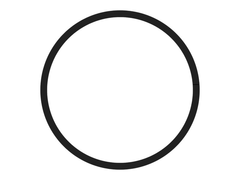 Металлическое уплотнительное кольцо, стандартный диаметр 82,55 мм