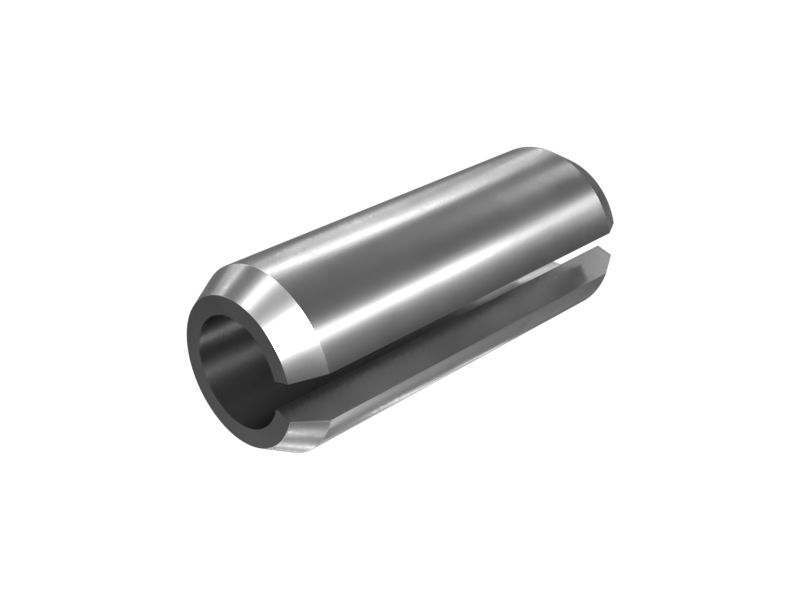 Стальной пружинный палец с пазом, длина 31,75 мм