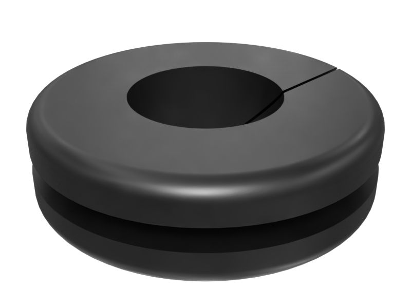 1V-6688: Резиновая втулка с двойным фланцем внутреннего диаметра 25,40 мм