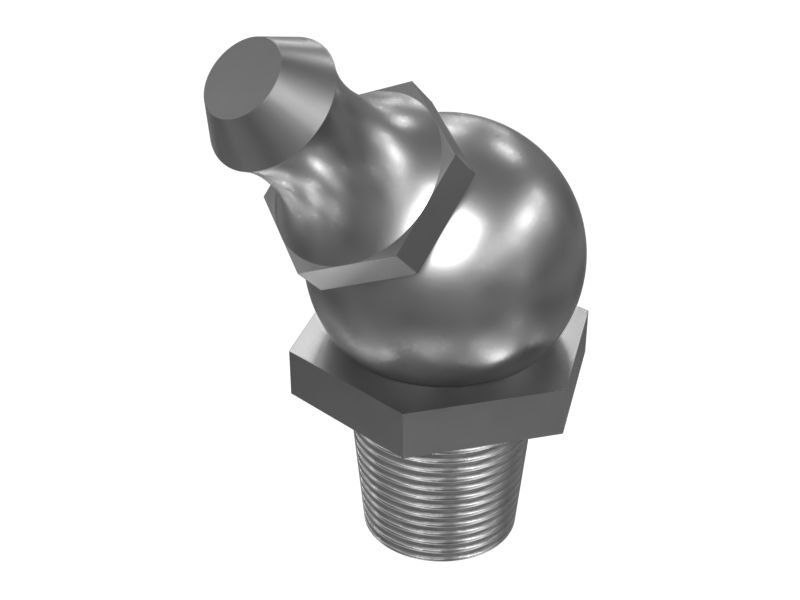 Коленчатый переходник 45 градусов, резьба 1/8
