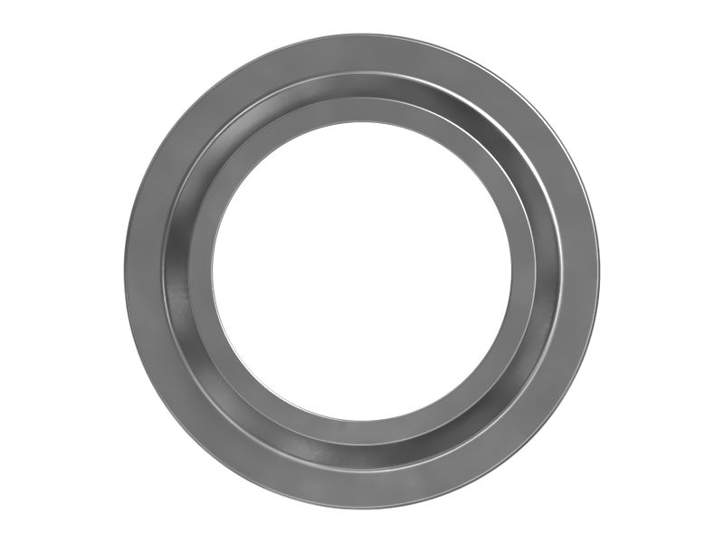 Однокромочная грязесъемная манжета толщиной 7,14 мм