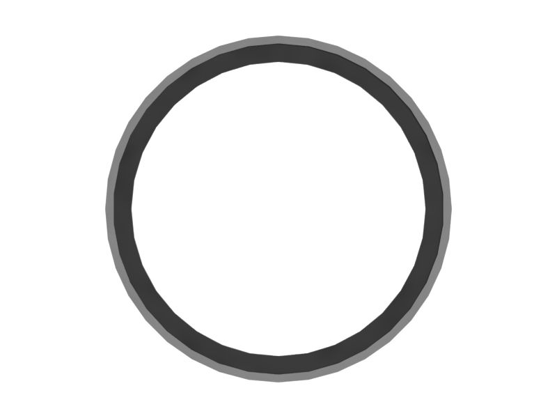 2-компонентное уплотнение с диаметром отверстия 165 мм