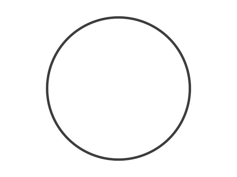 Резиновое опорное кольцо с внутренним диаметром 353,2 мм