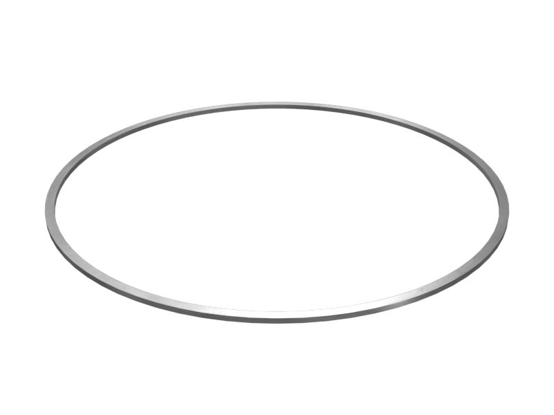 158-3031: 207.66mm ID Tilt Cylinder Rod Backup Ring