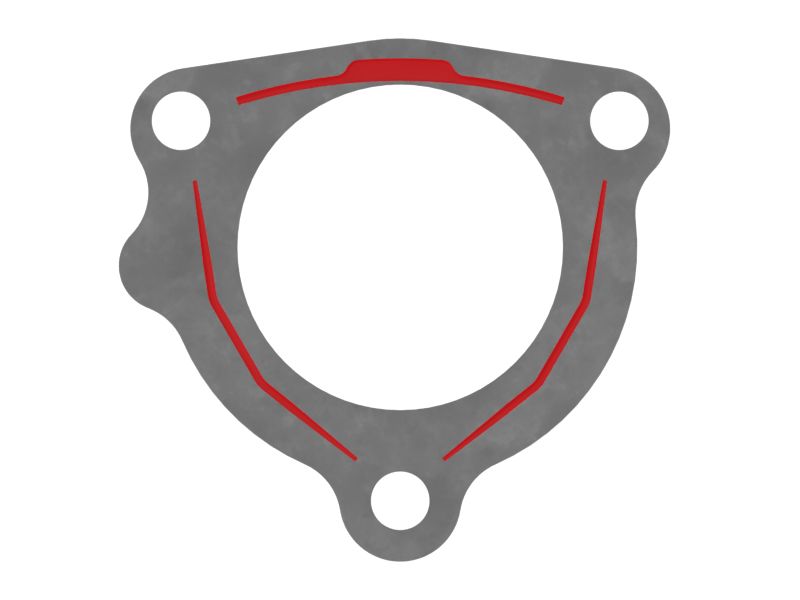 Прокладка картера маховика толщиной 0,8 мм