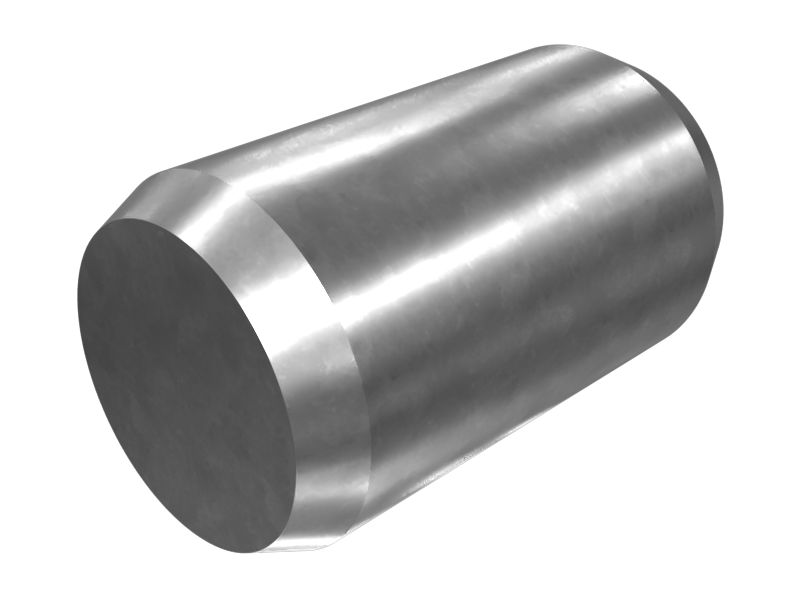 Установочный штифт с фасками на торцах длиной 15,75 мм