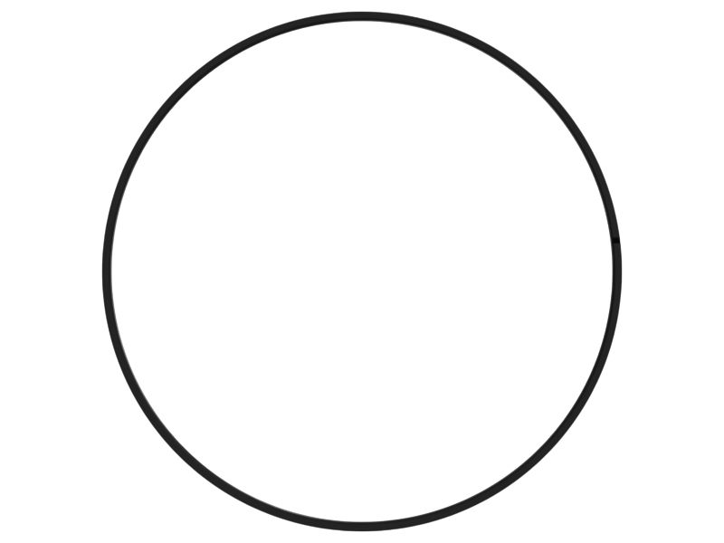 Пластиковая направляющая штока поршня с наружным диаметром 196,85 мм