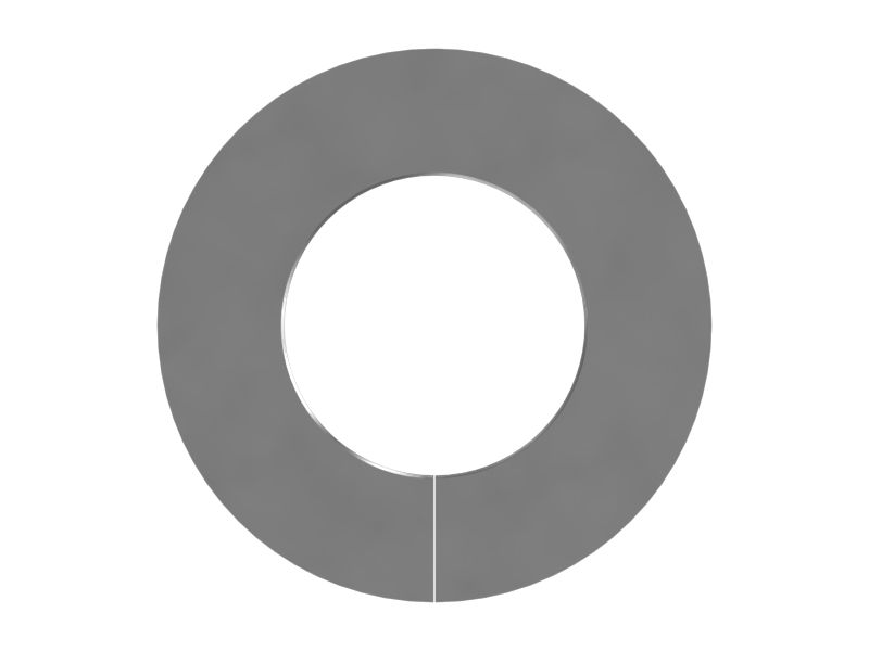 Резиновое уплотнение с двойным фланцем, внутренний диаметр 15,50 мм