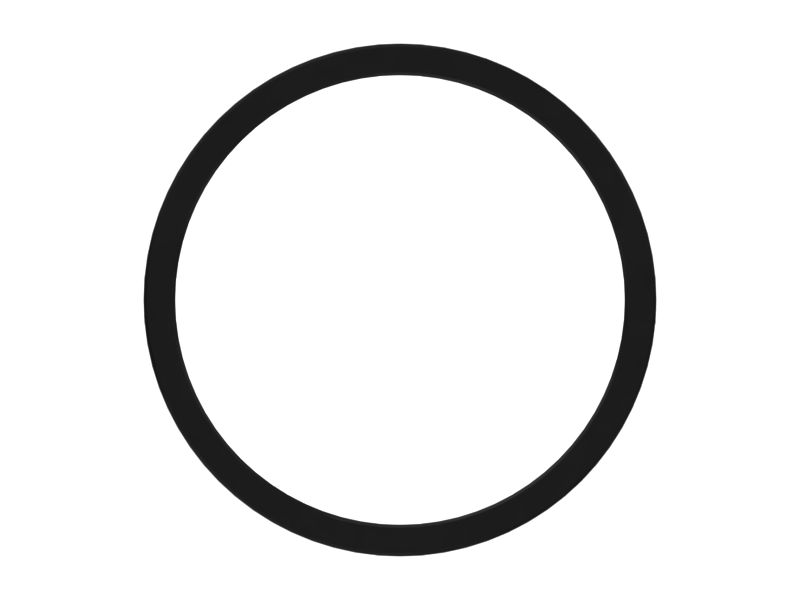 Уплотнение П-образной манжеты, внутренний диаметр 176,5 мм