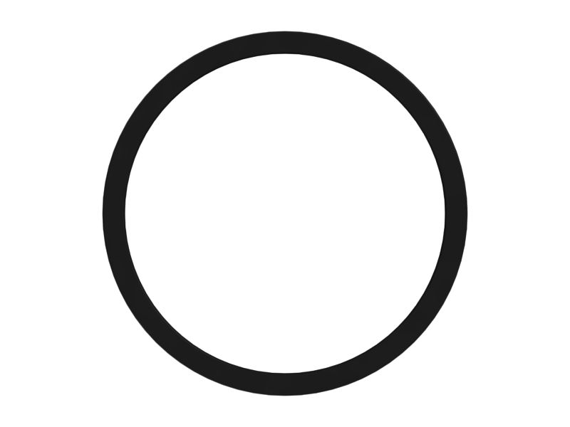 Уплотнение П-образной манжеты диаметром 130 мм