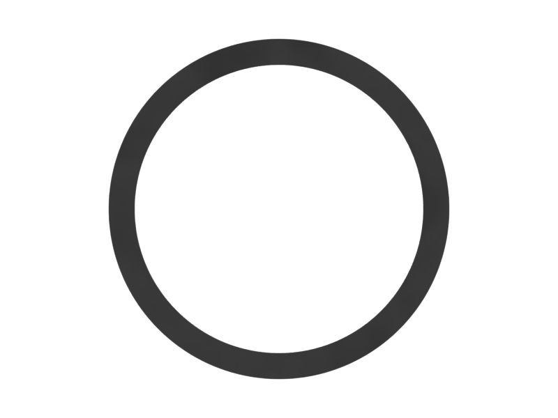 Уплотнение П-образной манжеты штока цилиндра (внутренний диаметр 48,9 мм)