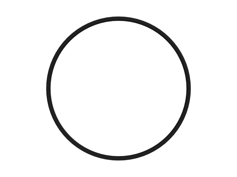 Уплотнение П-образной манжеты, внутренний диаметр 317,4 мм