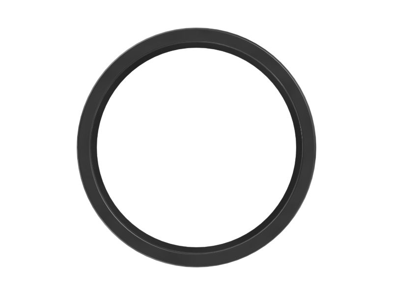 Уплотнение П-образной манжеты штока цилиндра диаметра 106,35 мм