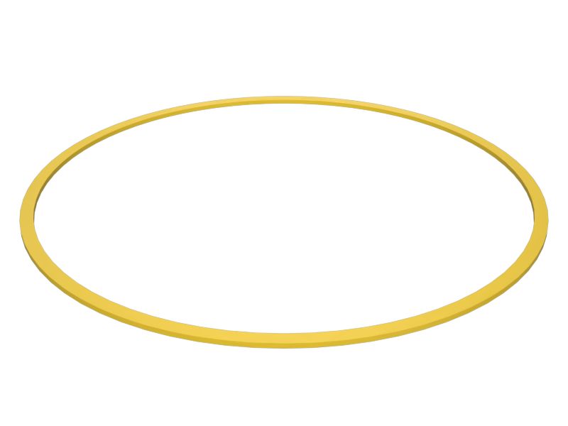 Опорное кольцо с внутренним диаметром 156,86 мм