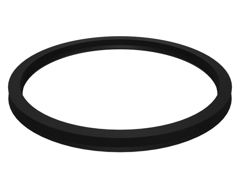 Уплотнение П-образной манжеты, внутренний диаметр 176,5 мм