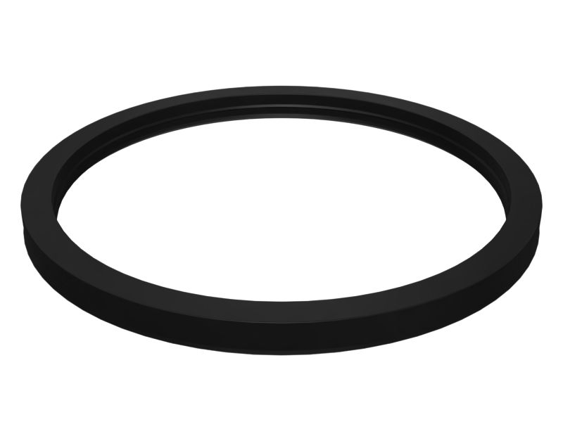 Уплотнение П-образной манжеты диаметром 130 мм