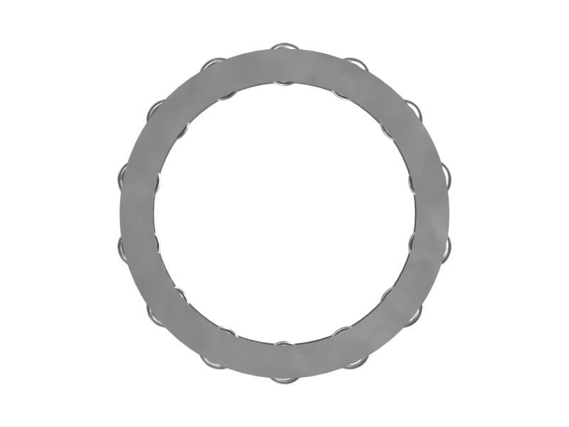 Упорный игольчатый роликовый подшипник с наружным диаметром 51,96 мм