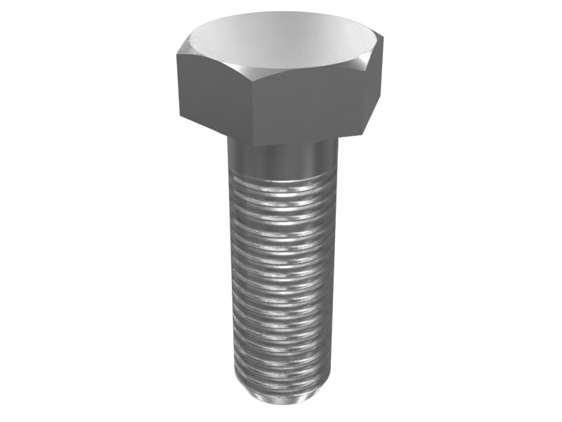 Болт с шестигранной головкой M10-1,5 x 30 мм