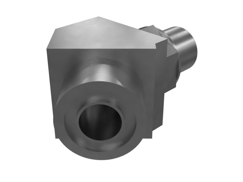 Переходной коленчатый патрубок 45° (ORFS/STOR)