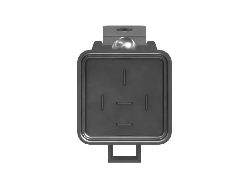 Однополюсное двухпозиционное пластиковое реле 24 В