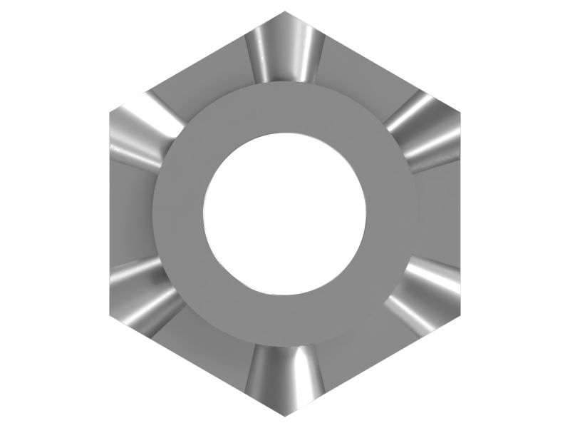 Длинная направляющая приварная гайка M10 x 1,5