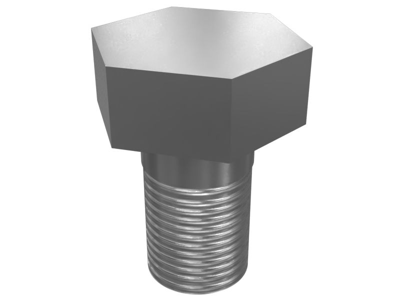 Болт с шестигранной головкой и резьбой M10X1,5