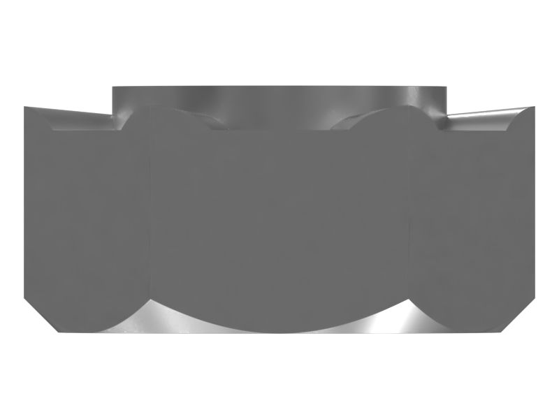 Длинная направляющая приварная гайка M10 x 1,5