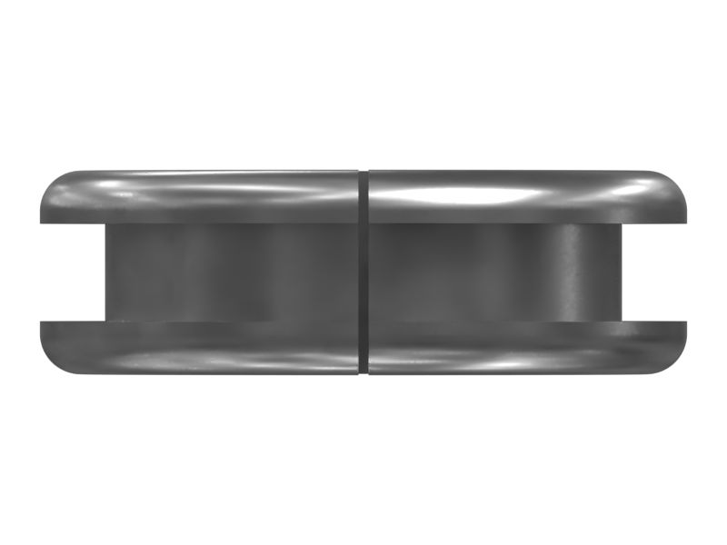 Симметричная втулка с двойным фланцем диаметром 10 мм