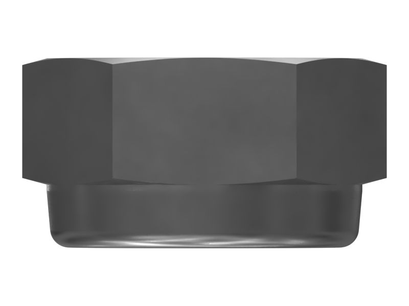 Шестигранная стопорная гайка M6 x 1 мм