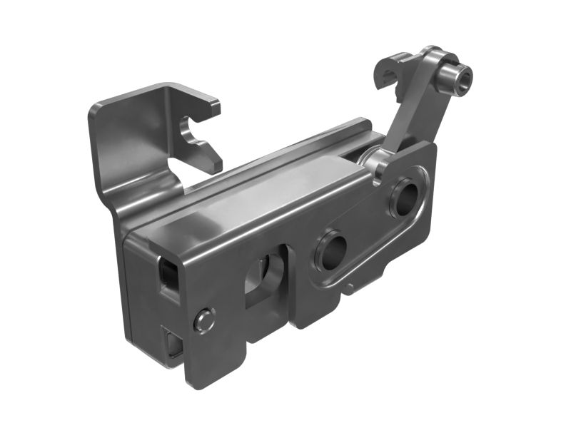 Поворотная дверная защелка