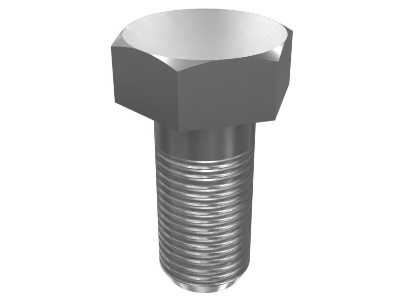 Болт с шестигранной головкой M12-1,75 х 25 мм