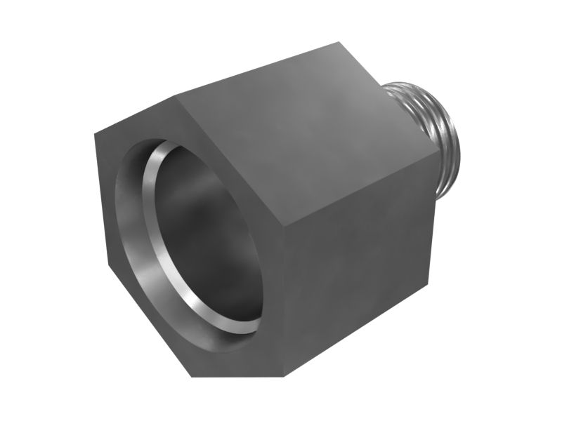 Прямой переходник с уплотнительным кольцом с резьбой 9/16-18