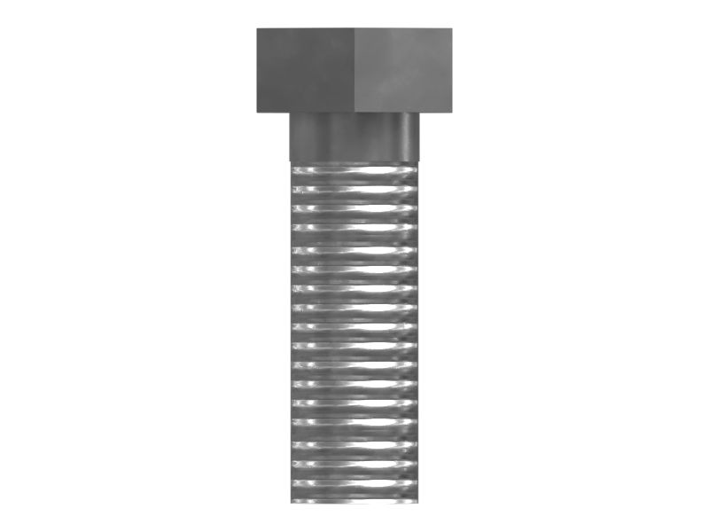 M20X2,5 Болт с резьбой длиной 60 мм