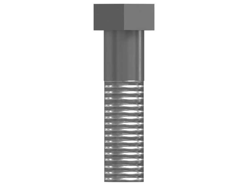 Болт с шестигранной головкой M12-1,75 х 45 мм