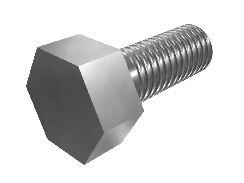 4M-0061: สลักหัวหกเหลี่ยม 5/16''-18 x 3/4''