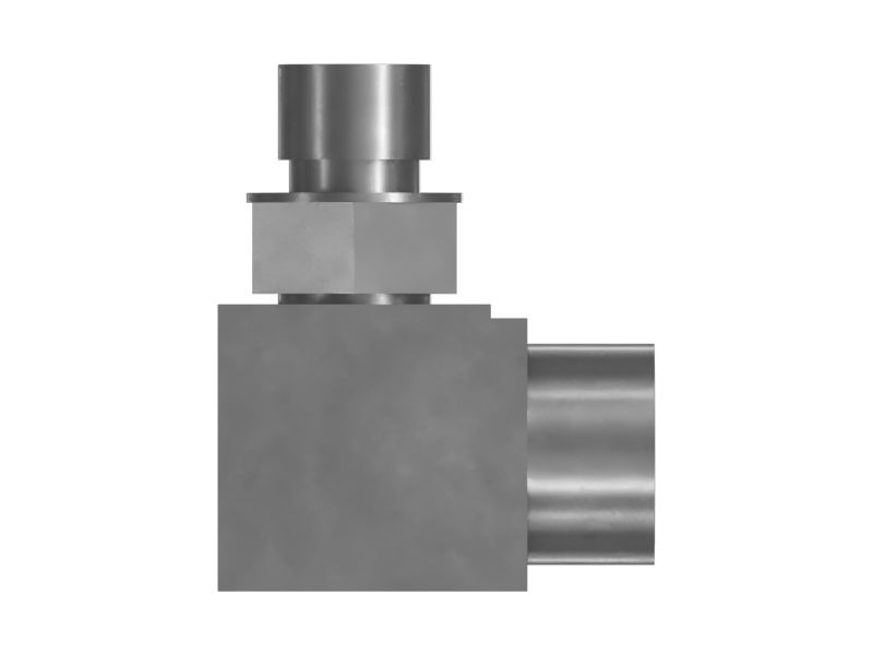 Переходной коленчатый патрубок 90° (ORFS/STOR)