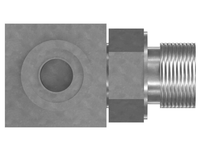 Коленчатый переходник 90 градусов, резьба 3/4-16 х 13/16-16