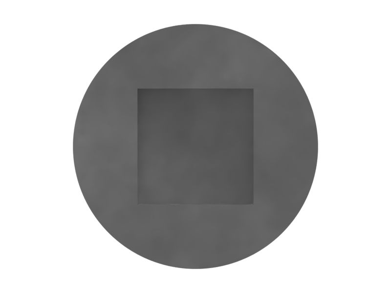 Заглушка с квадратным хвостовиком с резьбой 1/2-14 NPTF