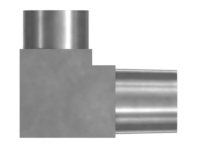 Переходной коленчатый патрубок