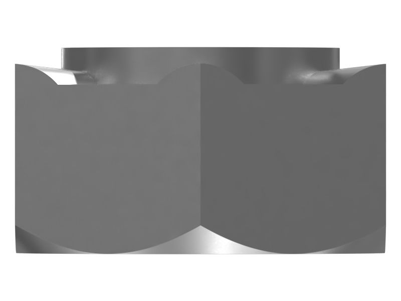 Длинная направляющая приварная гайка M10 x 1,5