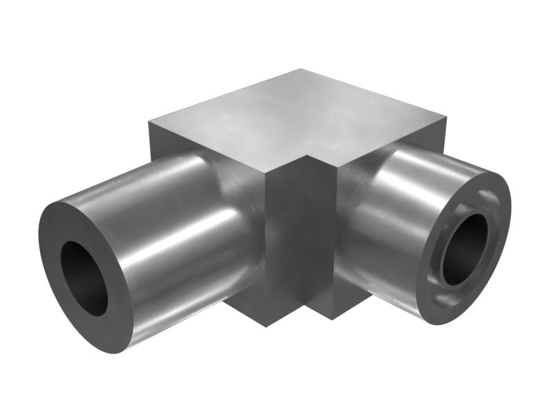 Переходной коленчатый патрубок