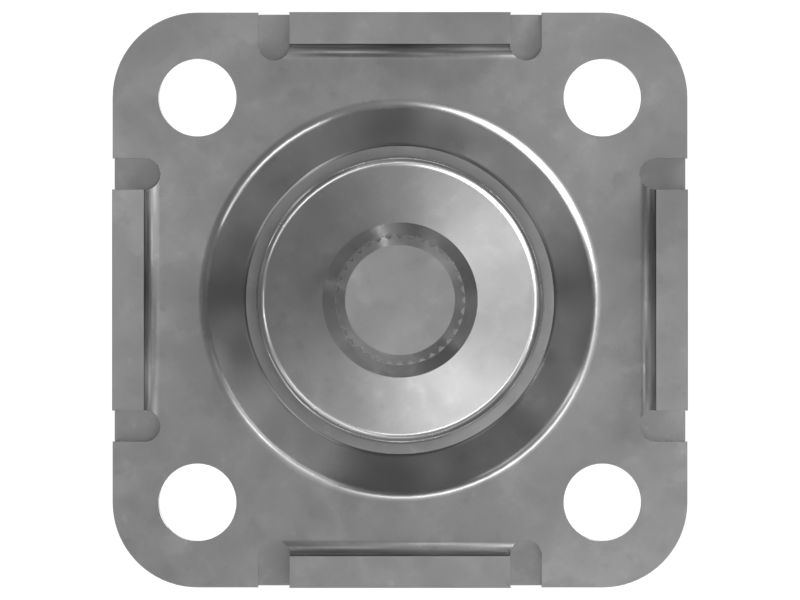 Рулевая колонка с внешним шлицем с 12 зубьями