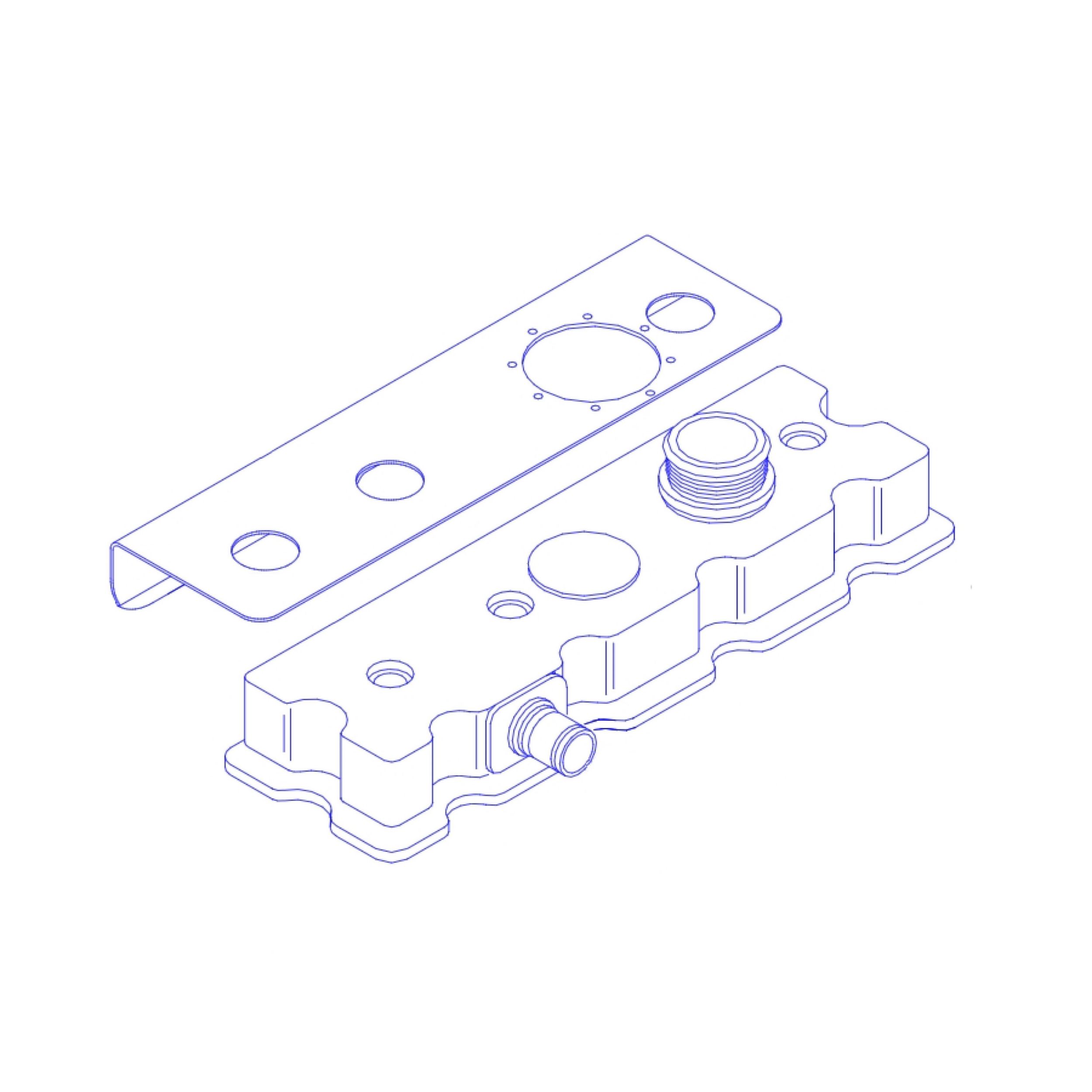 Крышка головки блока цилиндров