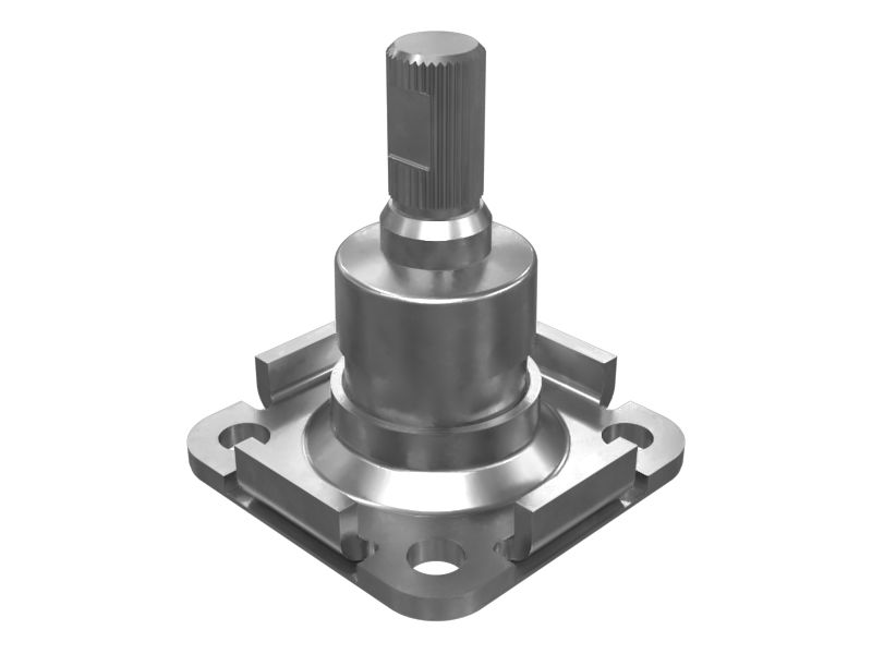 Рулевая колонка с внешним шлицем с 12 зубьями