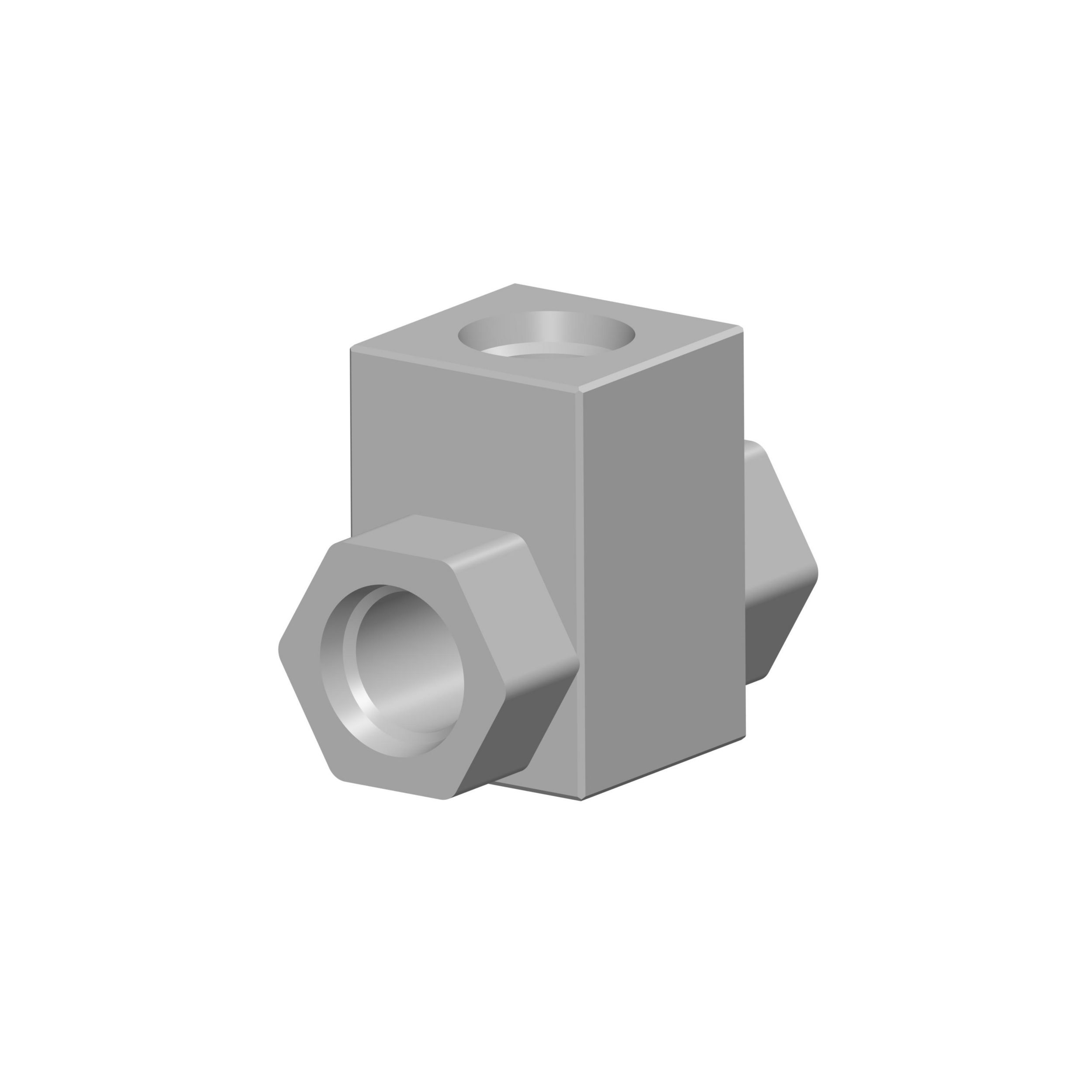 Челночный клапан, длина 47,50 мм