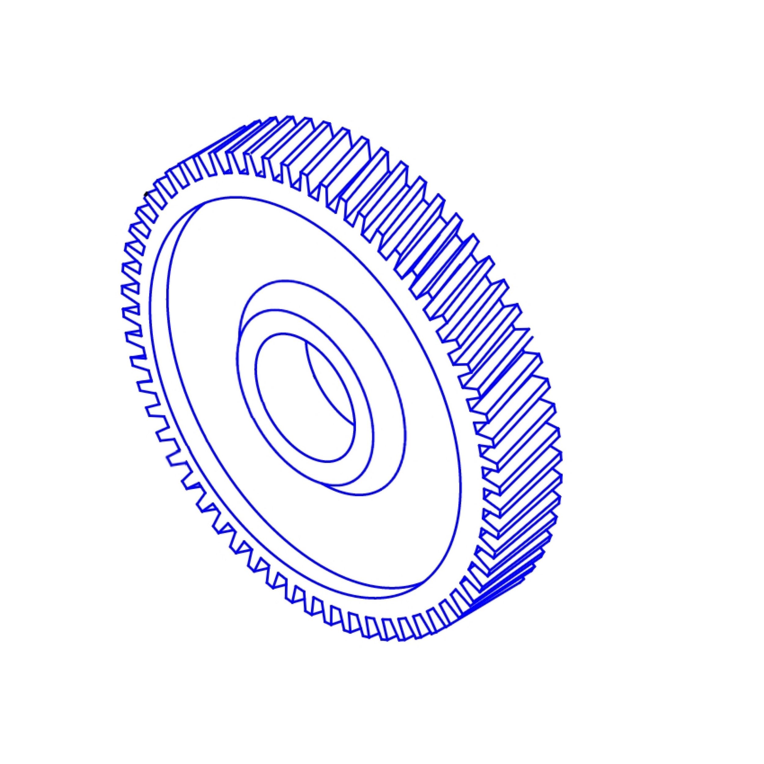 Промежуточная шестерня с 73 зубьями