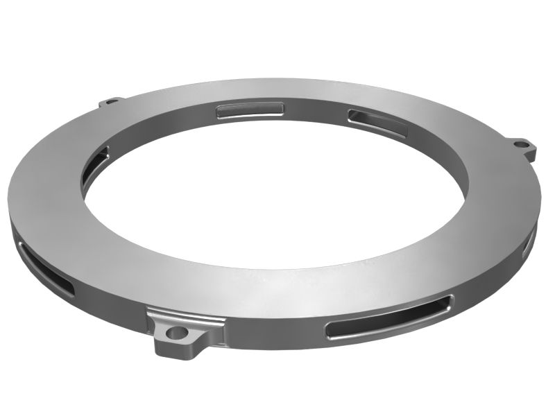 444-5038: Опорная плита с тремя болтами 