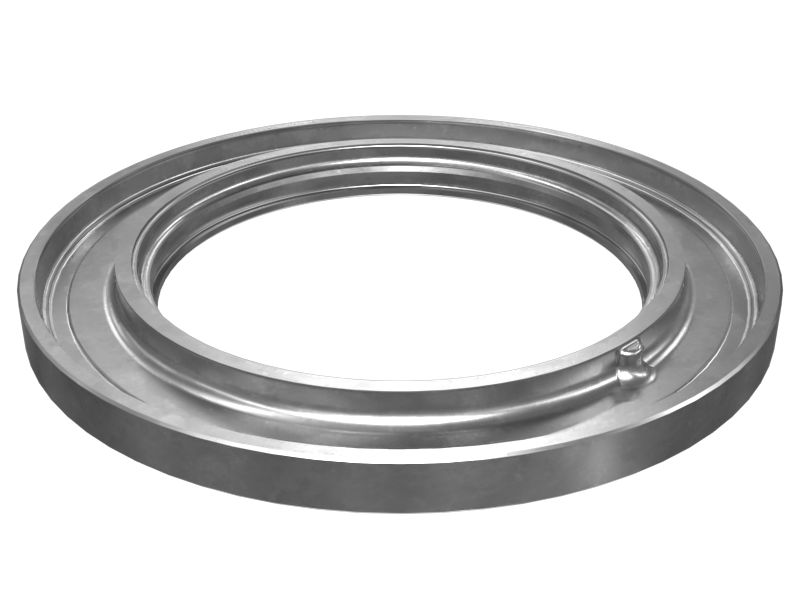 Фиксатор из серого чугуна с наружным диаметром 390 мм